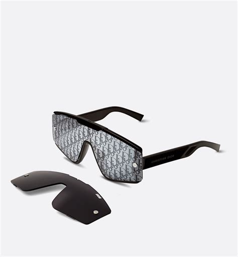 dior extreme mu sunglasses|Diorxtrem MU Black Mask Sunglasses with Interchangeable .